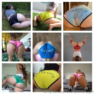 Big booty your favorite booty shorts 10 full scenes back-to-back from