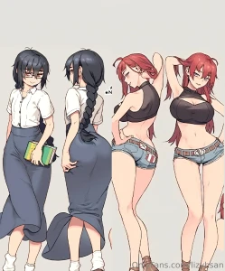 Chicos les gustar a que haga contenido de estos dos personajes part 1