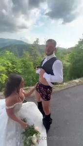 It s our anniversary cheers to one year baby