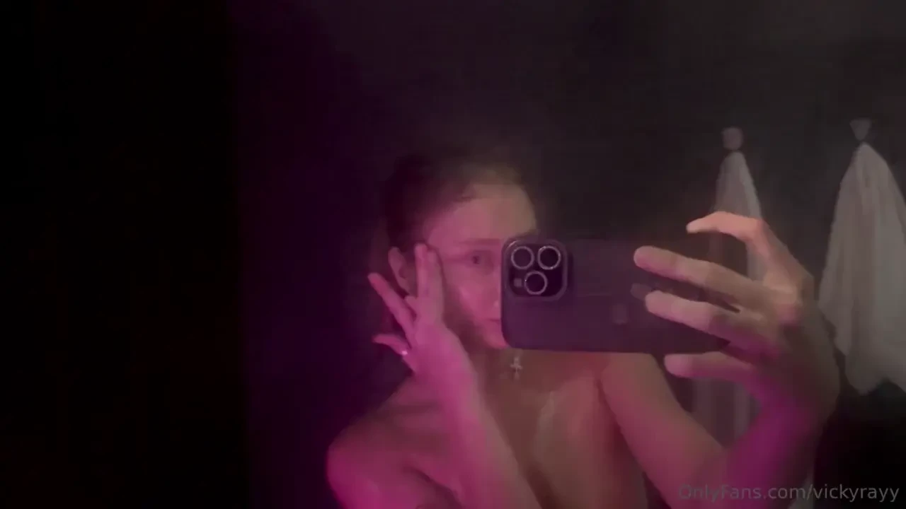 It s a really hot video look how much steam there is 