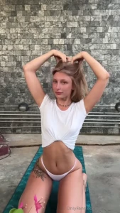 Lets have yoga session