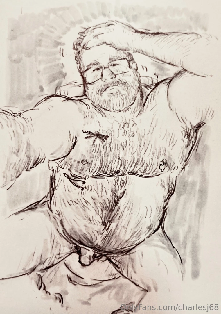 Here are five new sketches of me done by my friend on bluesky they are part 2 