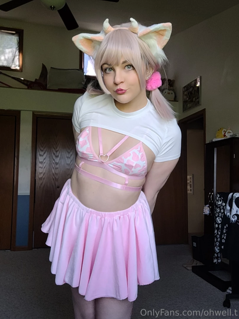 Give this cowgirl a wild ride so excited to get my pink cow ears i do part 1 