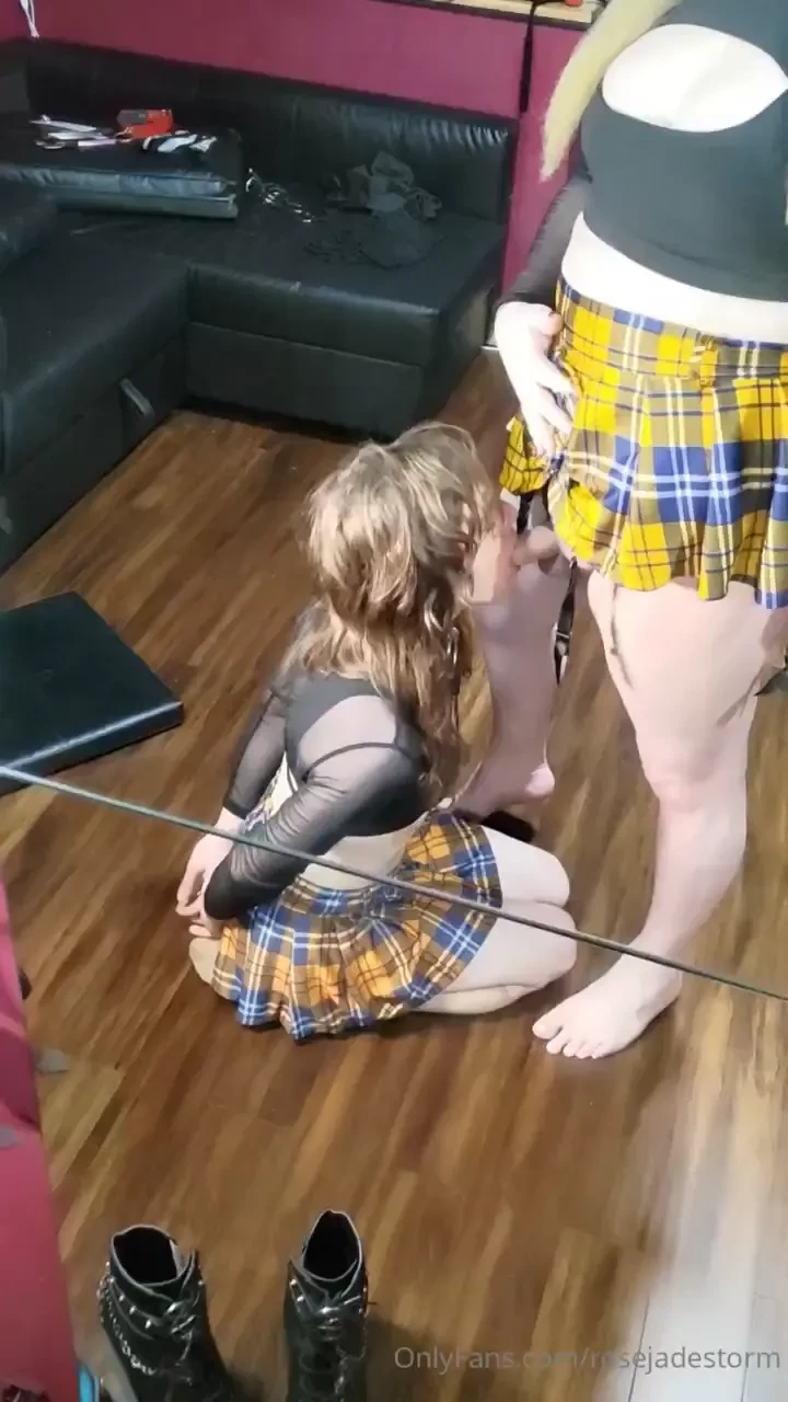 The first time sissy bella came to see me i wasted no time putting her part 1 