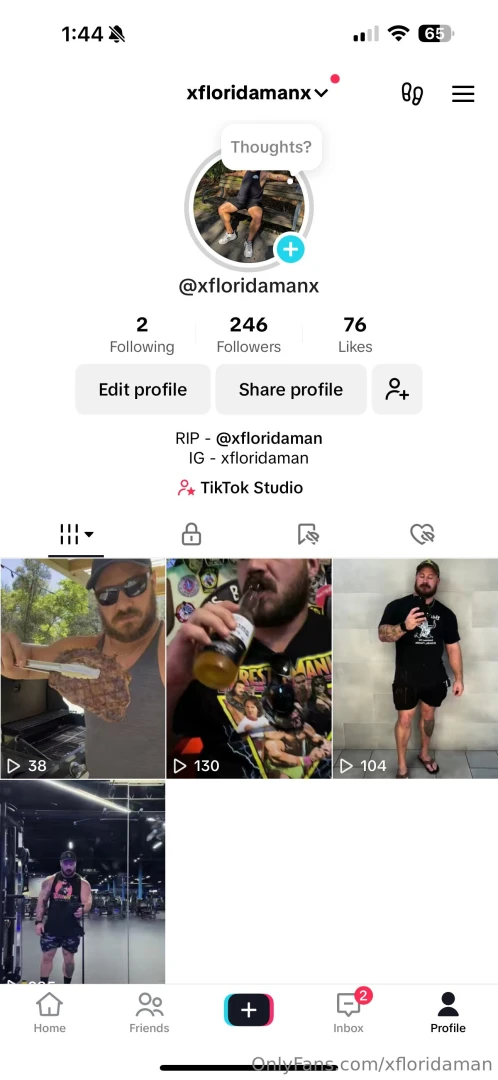 My xfloridaman tiktok got banned please add my new one xfloridamanx 