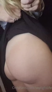 Some quick flashes of me before i head off to work part 2