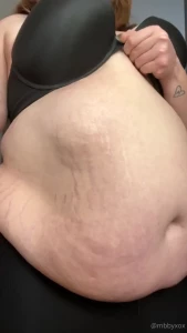 So full so bloated so desperate to burp