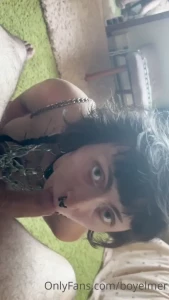 Some cute phone pov videos of me worshiping oscar just a bit prior to