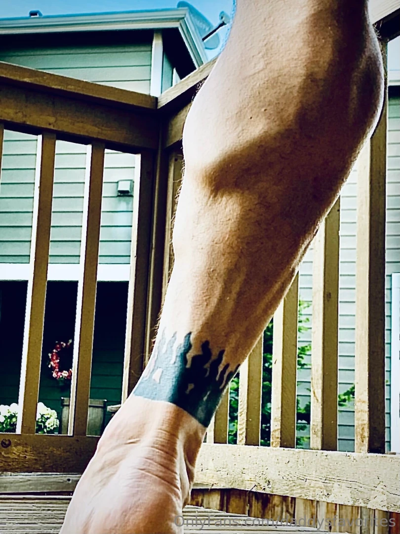 Do you love daddys calves 