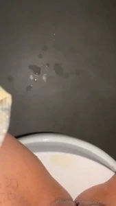 My cumback touching myself in public and making a mess part 1