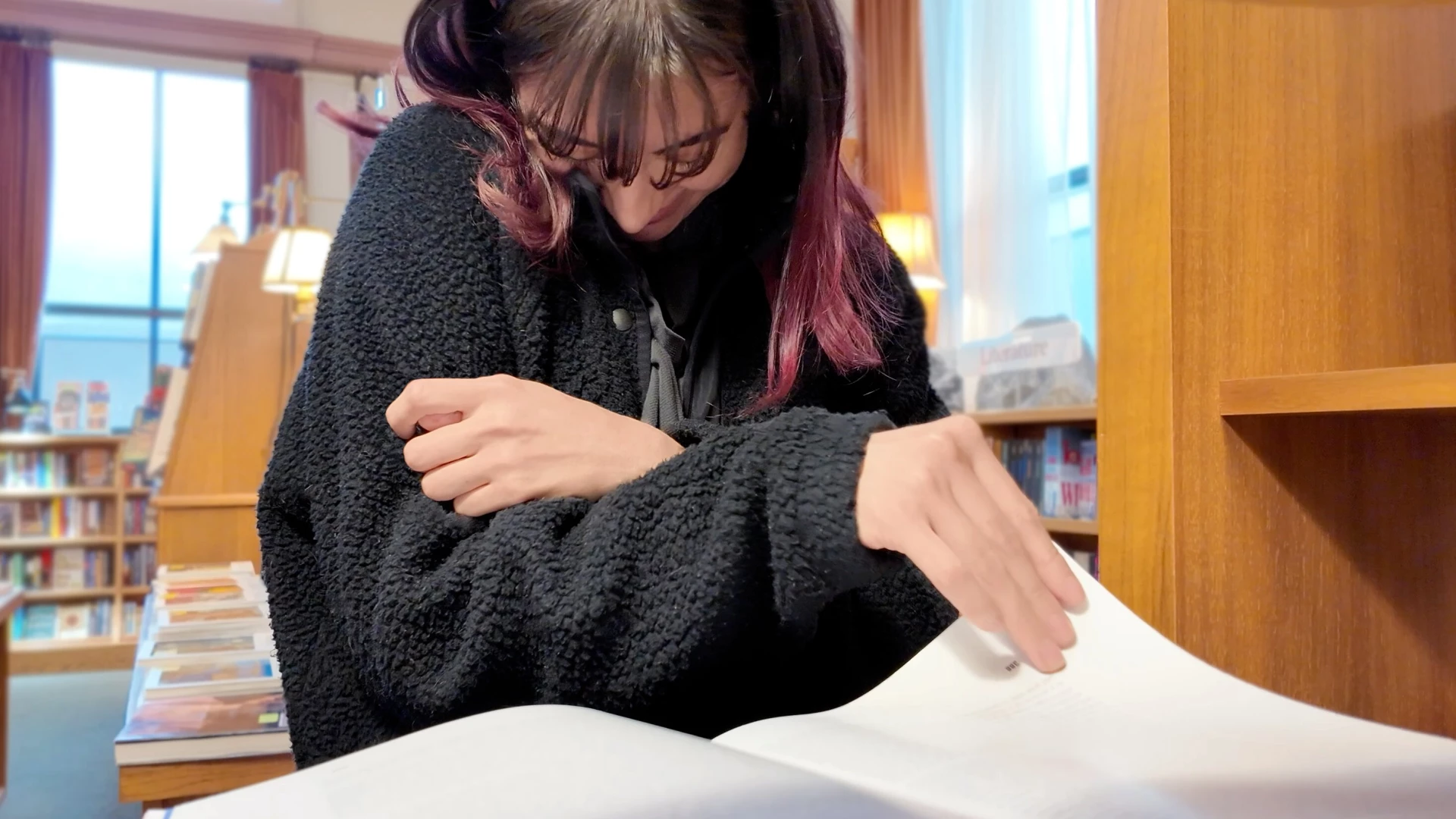 Library check moving camera check lavalier mic check close calls check 