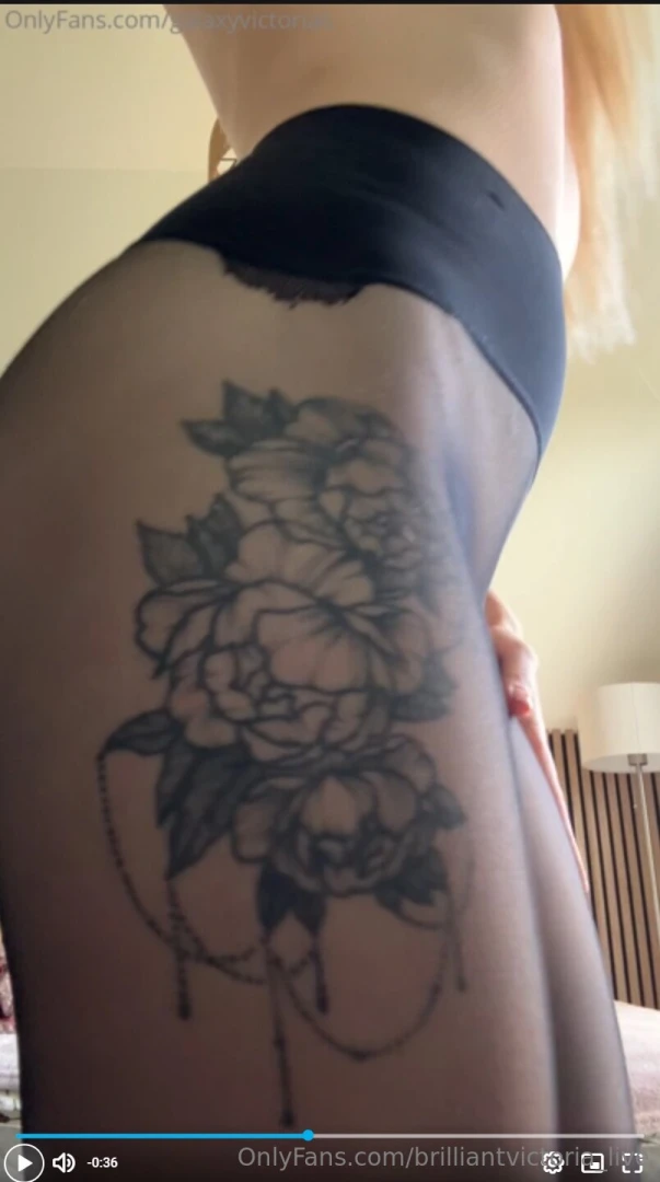 Black nylon tights - and nothing more part 3 