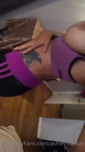 ashleypleasuress - Work out clothes bouncing titties part 1 