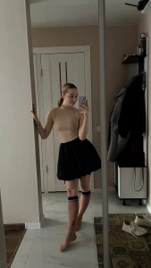 Is the skirt too long mmm too decent