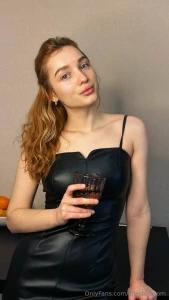 Dress nicely take a glass to pour juice into it and enjoy the