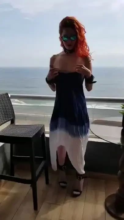 Taking a short video before the big reveal 