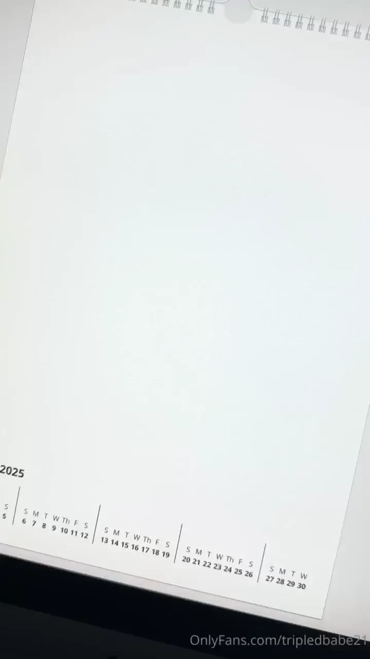 Last chance to get your 2025 calendar nude amp non-nude options tip 