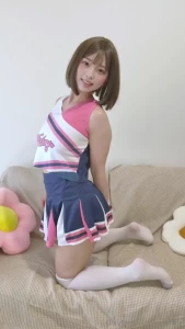 Is cheerleader cosplay cute