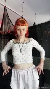 Okay okay this is the last video for today redhead ginger altgirl