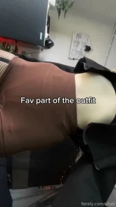 Mmm the way this strap hugs my waist so sexy and these stockings with