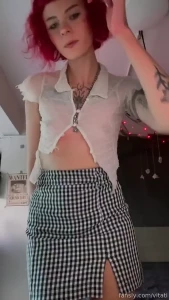 We really goin out in this top redhead ginger altgirl animegirl egirl