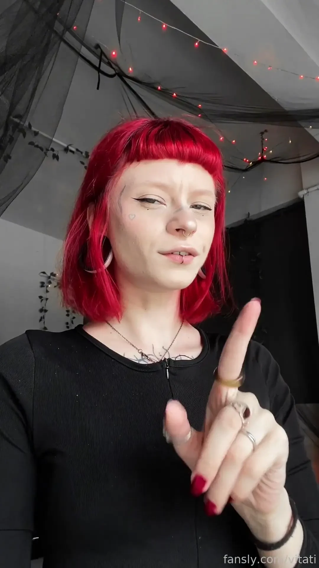 Poor thing hands trembling already what would happen if i got closer 