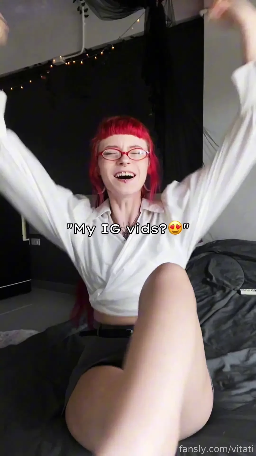 Are you following my fav insta yet or you just peepin me here redhead 