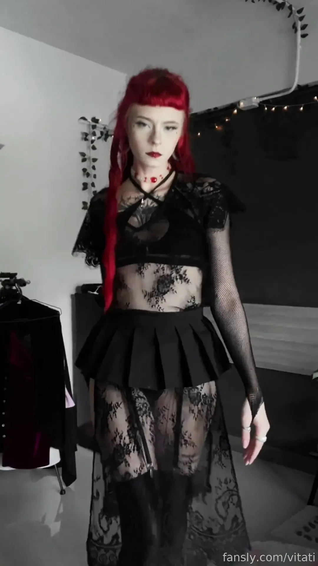 Despite this gloomy outfit i m still very cheerful at heart yes yes 