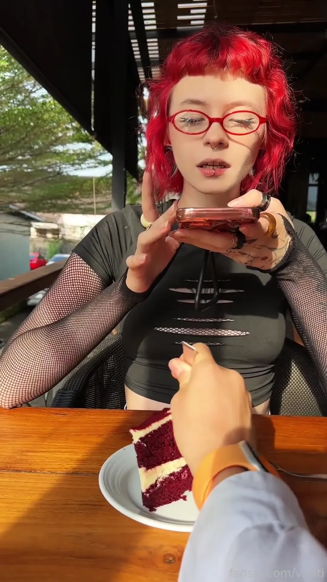 This is what happens when you reach for my food hope it was worth it 