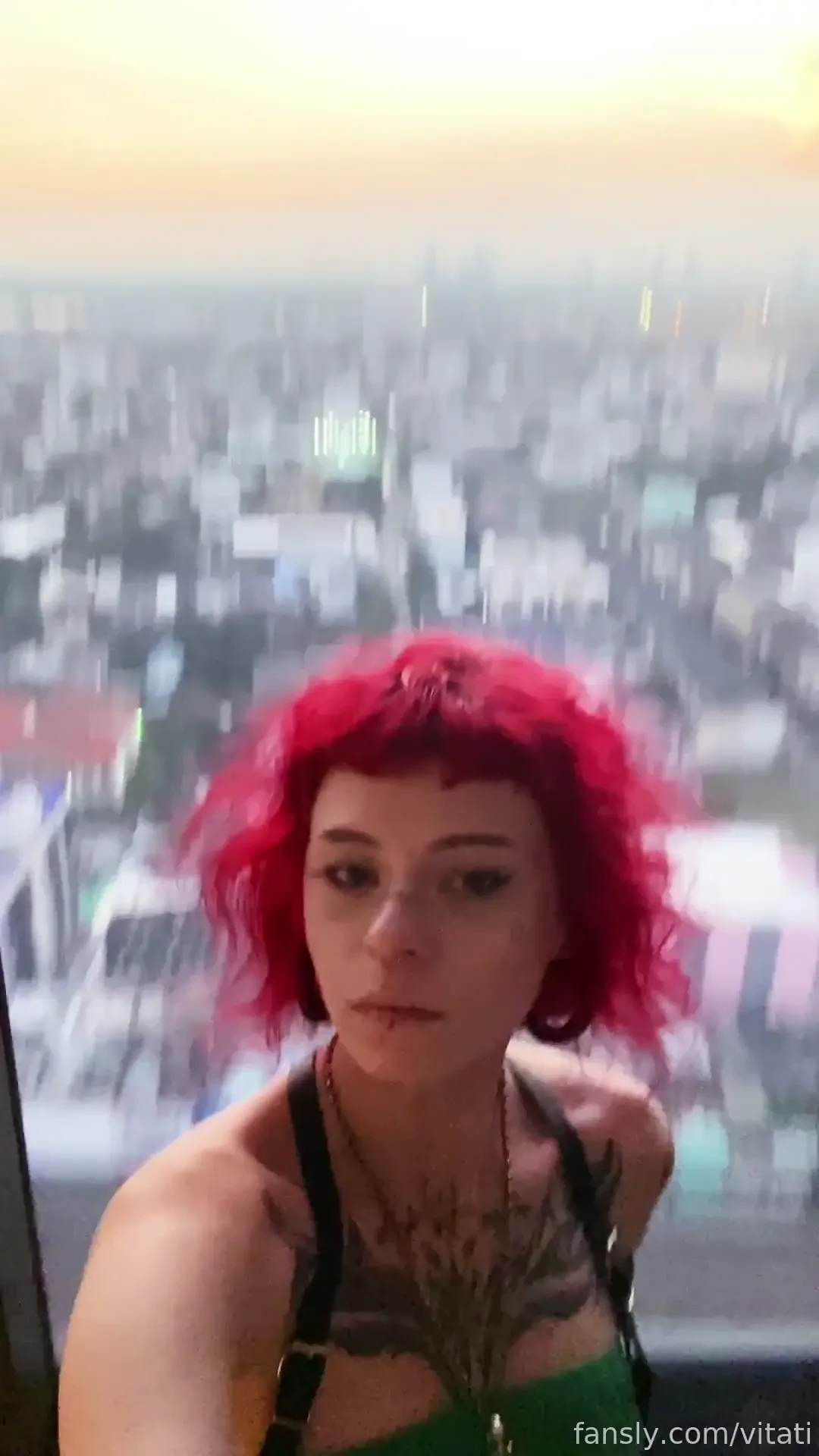 Oh god a tall city at sunset breathtaking i m actually speechless 