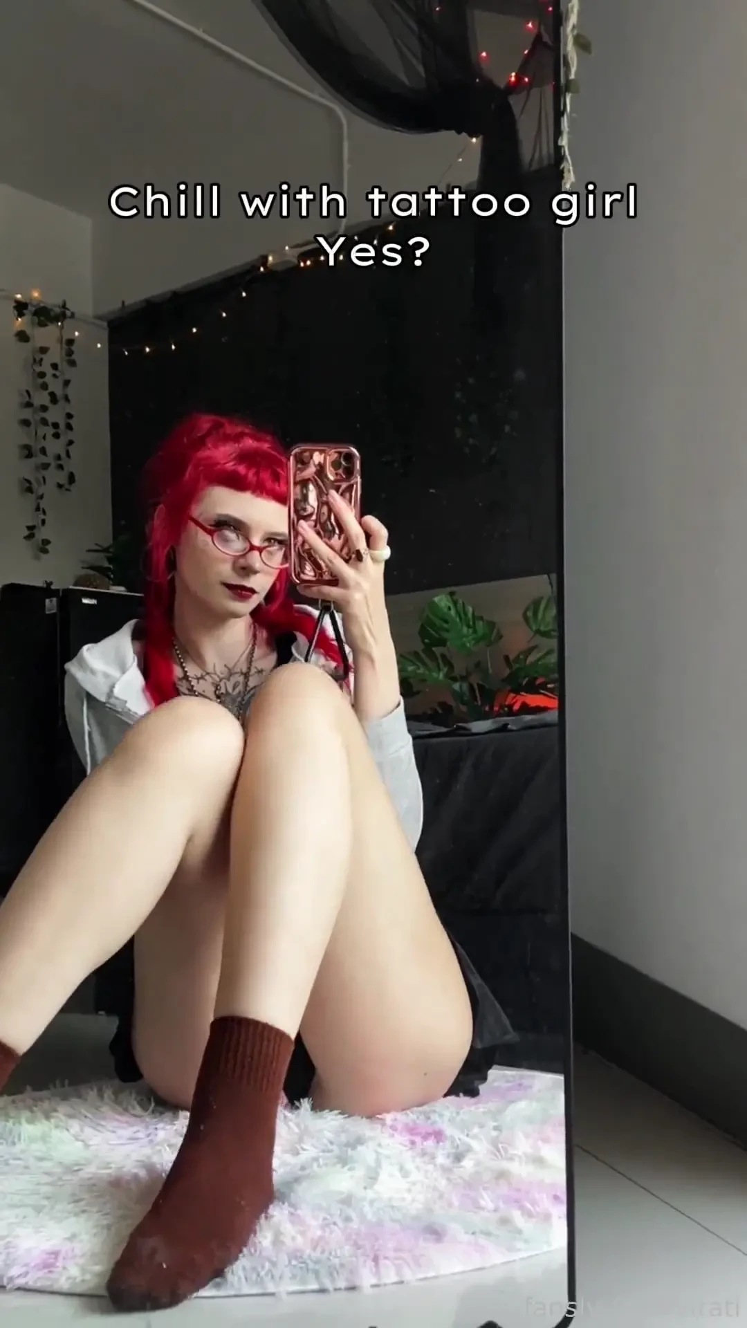 Can t decide chill today or run off into some random adventure redhead 