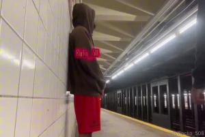 Waitin for the a train amp homie kept passin me goin in amp out the