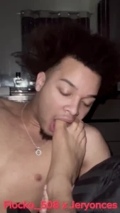 Rican papi jeryonces started off wit my toes first didn t know the