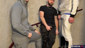 Trois grosses queues pour un twink ca n a pas de prix