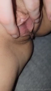 Oiled up so anything could slide inside