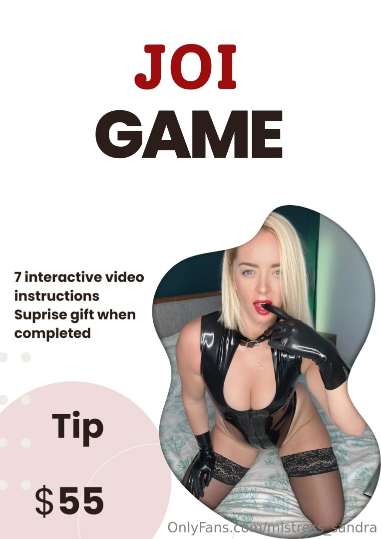 Mmm i bet you think you can handle my joi game 7 videos designed to 