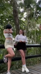 Just in time a family passed by on the other side lol