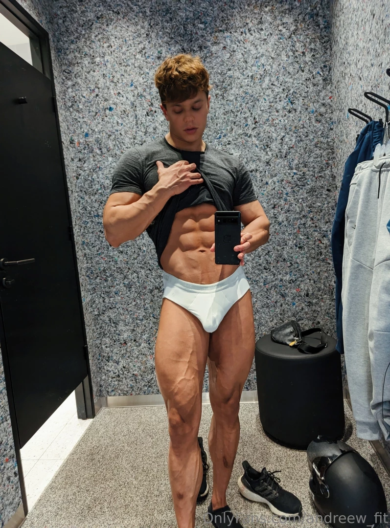 Trying things on but i look even better with nothing at all 