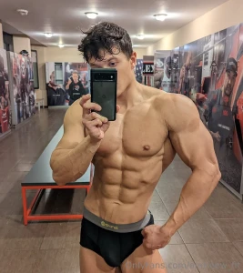 Just me my briefs and a mirror think i should take one more thing off