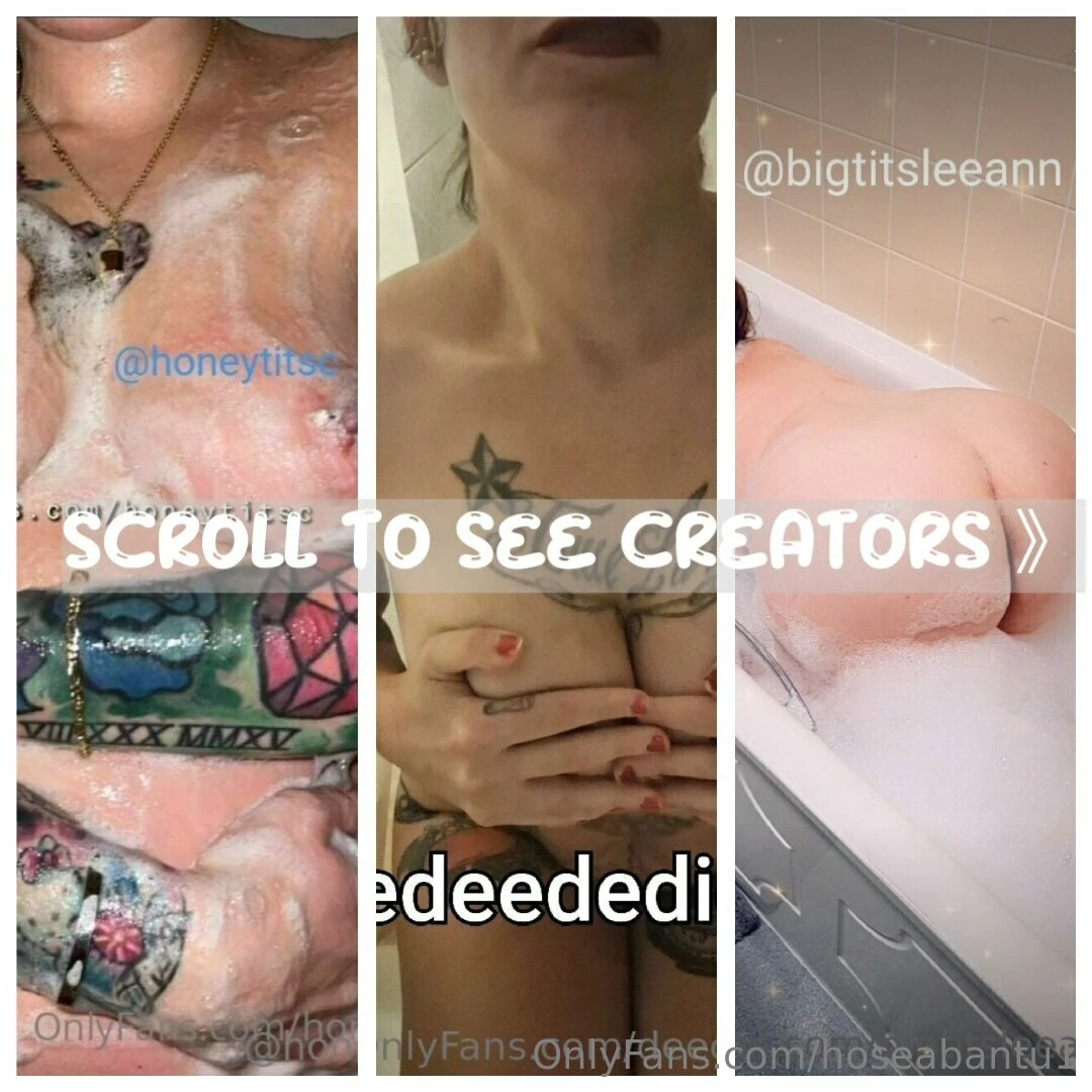 Wet body contest check out some hot creators who wanna show you their part 2 