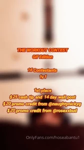 hoseabantu1 - Upcoming contest the workout contest gif edition will showcase some of 