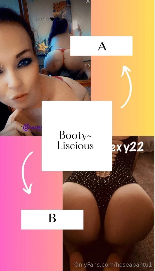 We ve got the finalists in the last round of the booty-licious contest 