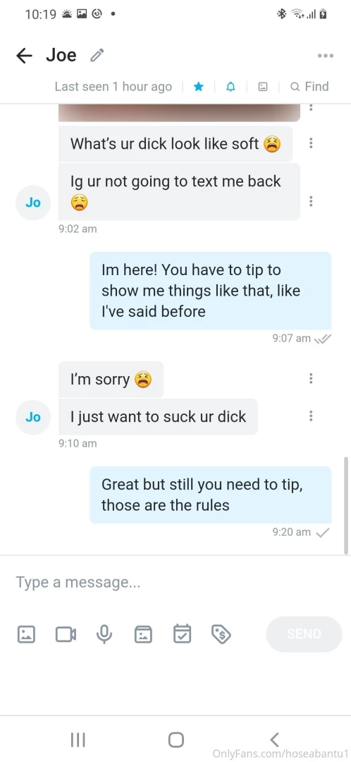 I want to apologize to joe for accidentally blocking him from my page part 2 