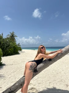 These palm trees are so big five times my height