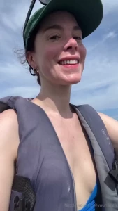 Riding around on a jet ski all day today and couldn t resist giving