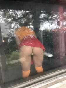 Had someone naughty come by while i was shooting so gave them a show