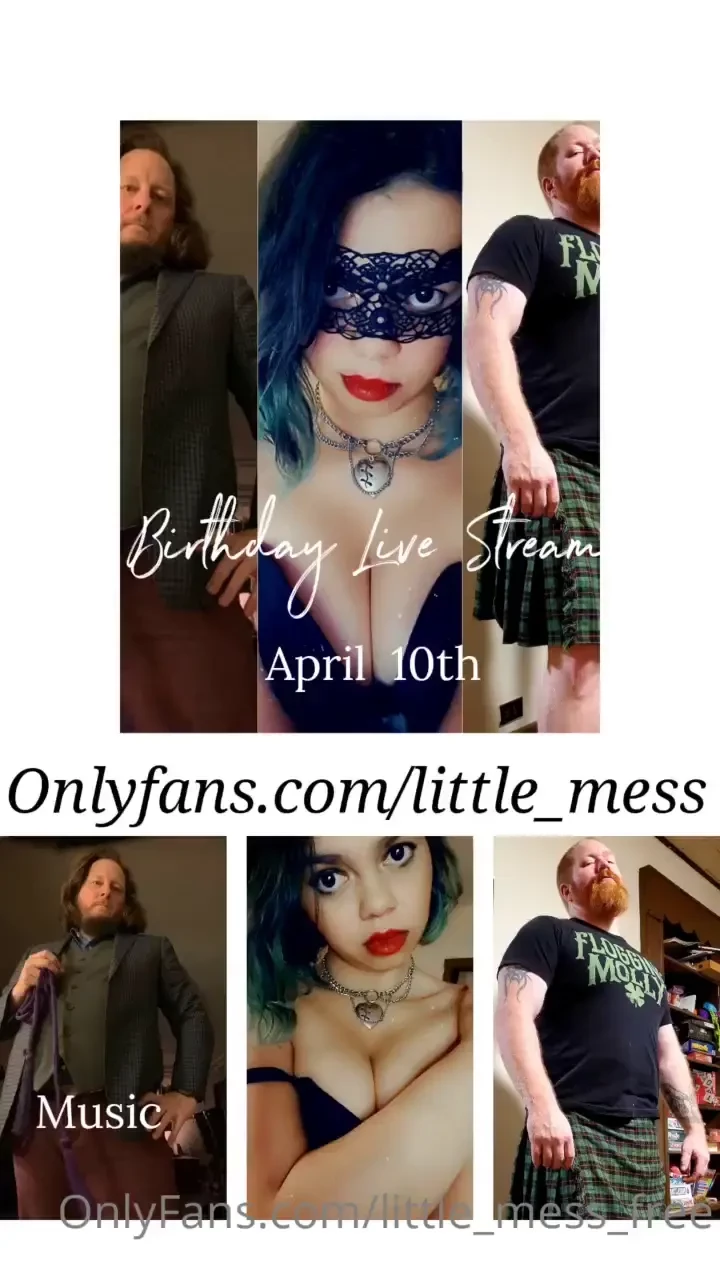 Next month is my birthday and im doing my very first live stream ever 