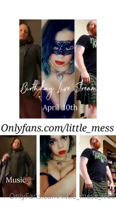 Next month is my birthday and im doing my very first live stream ever
