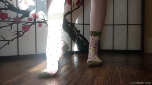 Modeling socks for sale dm to inquire about me sending you your