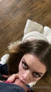 Late night cumming down my throat